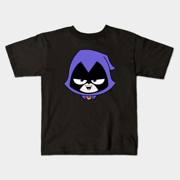 Teen Titans´Raven Kids T-Shirt by JamesCMarshall